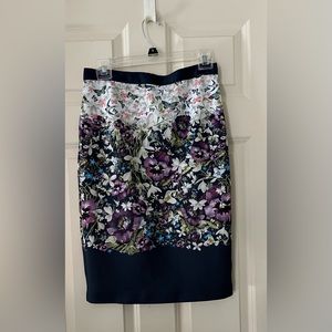 Women’s Ted Baker Carpi Entangled Enchantment Pencil Skirt Floral size 2